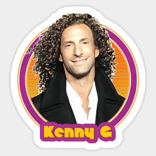 Kenny G // 90s Retro Fan Art Design Sticker